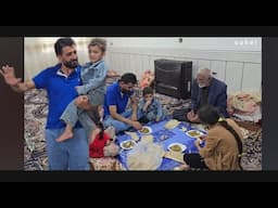 Engineer Babazadeh cooks for children and dances for them
