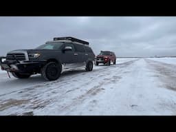 A trip to nowhere. The winter road to Moose Factory and Moosonee