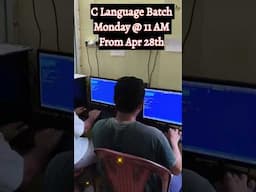 C Language @ 11 AM @ RK COMP U WORLD - Tenali - AP