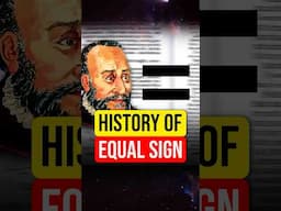 History of the equal sign