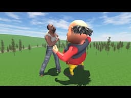 Giant Motu VS Franklin 🤣 | Indian Bike's Driving 3D 🥁 Gameplay