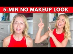 5-Minute GLOWY NO-MAKEUP LOOK for 40+ - TRY IT!