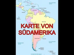 KARTE VON SÜDAMERIKA