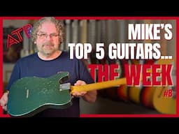 ATB Guitars | CRAZY RARE CUSTOM COLOUR TELE| Mike's 5 Favourite Guitars of the Week