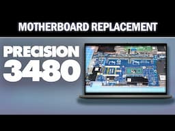 How To Replace Your Motherboard | Dell Precision 3480