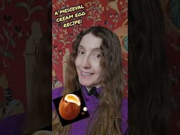 CHECK THIS OUT! A MEDIEVAL EASTER "CREME EGG" RECIPE! 😀