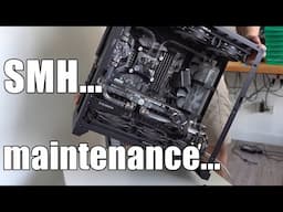Custom watercooling PC - Just changing the fans can be a pain... (feat. DeepCool TF120 S GamerStorm)