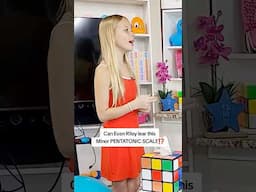 Can She CRUSH The PENTATONIC SCALE w/Coach??🫢💥🎶 #viral #singer #vocalcoach #runs #challenge