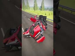 Safest Car?  #beamngdrive #beamngexperiments #jumptest #tesla #elonmusk  #beamng #beamngshorts