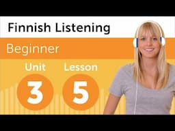 Learn Finnish | Listening Practice - Choosing a Pair of Glasses in Finland