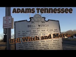 Whispers of the Past: Spa Guy Takes you to Adams TN Home of the The Bell Witch and Red River Church