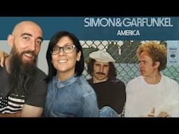 Simon & Garfunkel - America (REACTION) with my wife