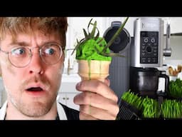 I Tried Making Grass Ice Cream