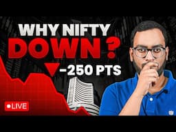 🔴Why Nifty Down Today ? | Crypto Bitcoin | Investographer