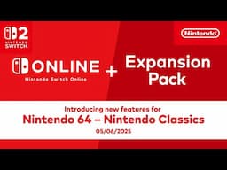New features for Nintendo 64 – Nintendo Classics (Nintendo Switch Online + Expansion Pack)