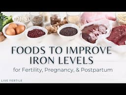 Iron and Women's Health | Tips to Increase Iron Levels for Fertility, Pregnancy, and Postpartum