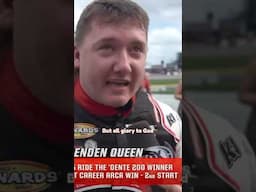 Butterbean Queen wins at Daytona and Praises God! #nascar #racing