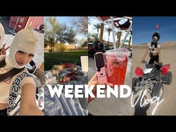 Weekend Vlog 😋 || atv riding, shopping, picnic day, car wash +