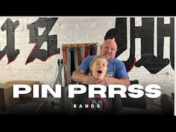 Bench max pin press w band!!