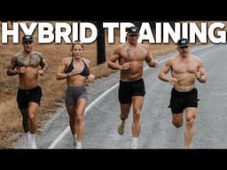 FULL HYBRID TRAINING DAY With BPN Athletes | Hyrox + Running