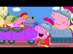 Peppa Pig Learns All About Romans | Peppa Pig | COMPILATION | Kids Cartoon