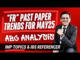 FR ABC Analysis for May 25 | Imp Topics | IBS Referencer