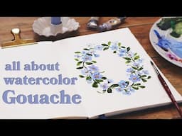 Never Tried Gouache? This Floral Wreath Is the Perfect Place to Start