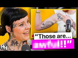 Tattoo Artist Grace Neutral BRUTALLY Rates JaackMaate's Awful Tattoo's!