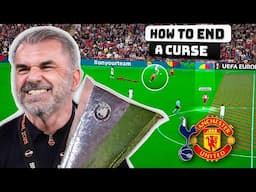 How Ange Mutated His Style To Win The Europa League | Tactical Analysis : Tottenham 1-0 United
