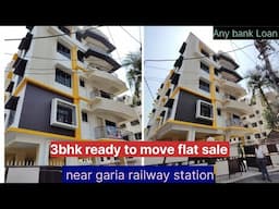 3bhk Flat for sale near garia railway station||Flat for sale near metro and railway station Kolkata