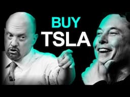 Jim Cramer Called Out On Air For Backflip On Tesla Stock 😂