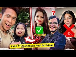 i Met @triggeredinsaan Real Girlfriend 😱 lI B Boys