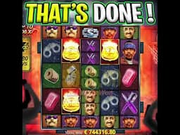 CAN I WIN 1 MILLION EURO 🤑  RECORD BREAKING SLOT BONUS 🔥 ON SAN QUENTIN XWAYS‼️ #shorts