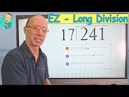 Long Division Explained - Division - Multiply - Subtraction - Bring Down