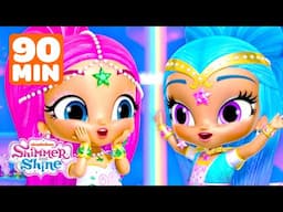 Shimmer & Shine Go CAMPING & More Outdoor Adventures! ✨ | 90 Minutes | Shimmer and Shine
