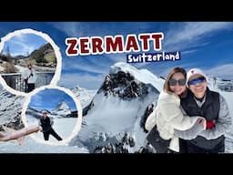 ZERMATT Vlog | Zurich | Matterhorn Glacier Paradise | Toblerone Mountain | Day Trip to Zermatt