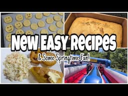 A New Bread Recipe & Potato Smiles • Easy Weeknight Dinners • Recipes from Scratch & Pizza Night 🍕