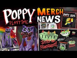 NEW! CatNap Action Figure, Pianosaurus & Nightmare Critters Merch & MORE [Poppy Playtime Merch News]