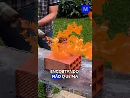 CHÁ com MAÇARICO no copo de PAPEL?!