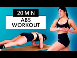 Core is on Fire! Building Core Strength & Abs, 20 Minute Workout Challenge w/ Andrea