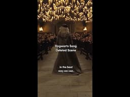 The Hogwarts Song deleted scene #HarryPotter #DeletedScene #Hogwarts
