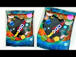 Fused Glass Cosmic Journey