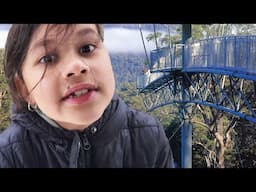 Walking Across Australia's SCARIEST Bridge in the Rain! Airwalk!!!