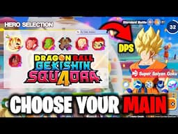 DRAGON BALL: Gekishin Squadra - How To Pick Your Main Character
