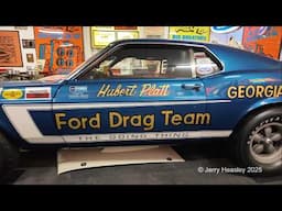 The Hubert Platt 1969 "Ford Drag Team" Mustang Found & Restored by Bob Perkins