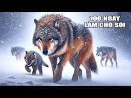 TÔI ĐÃ SỐNG SÓT Sau 100 NGÀY LÀM CHÓ SÓI | WolfQuest Adventure
