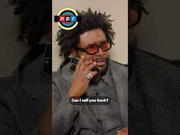 Wonder who could be calling #Questlove during the Bullseye interview... #hiphop #soul #music