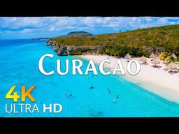 12 HOURS DRONE FILM: " CURACAO in 4K " + Relaxation Film 4K ( Beautiful places in the world 4k )