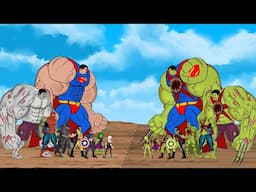 All ZOOMBIE Superheroes Transformations: HULK, IRON MAN, SPIDERMAN | Super Heroes Movies Animation