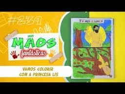 MÃOS FANTÁSTICAS #239 | Vamos colorir o anjo da espada✨